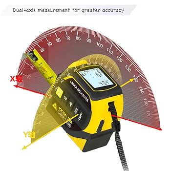 镭射黑 醉花阴 4cm×5m 100cm/loop Amazon.com: 4-in-1 Laser Tape Measure, 328ft Digital Meter